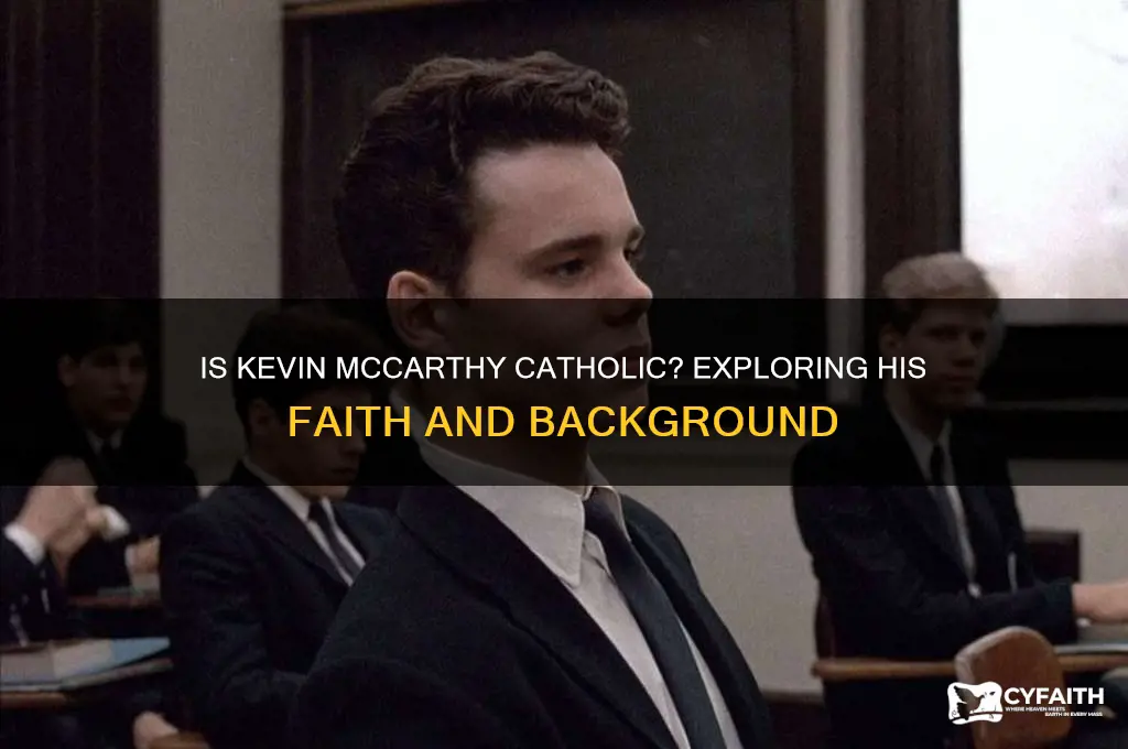 is kevin mccarty catholic