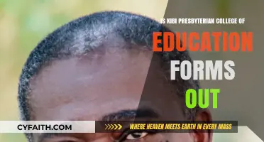 Kibi Presbyterian College of Education Forms: Are They Available Now?