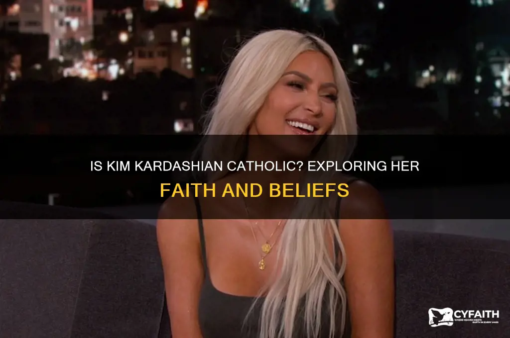 is kim kardashian catholic