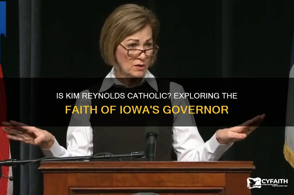 is kim reynolds catholic