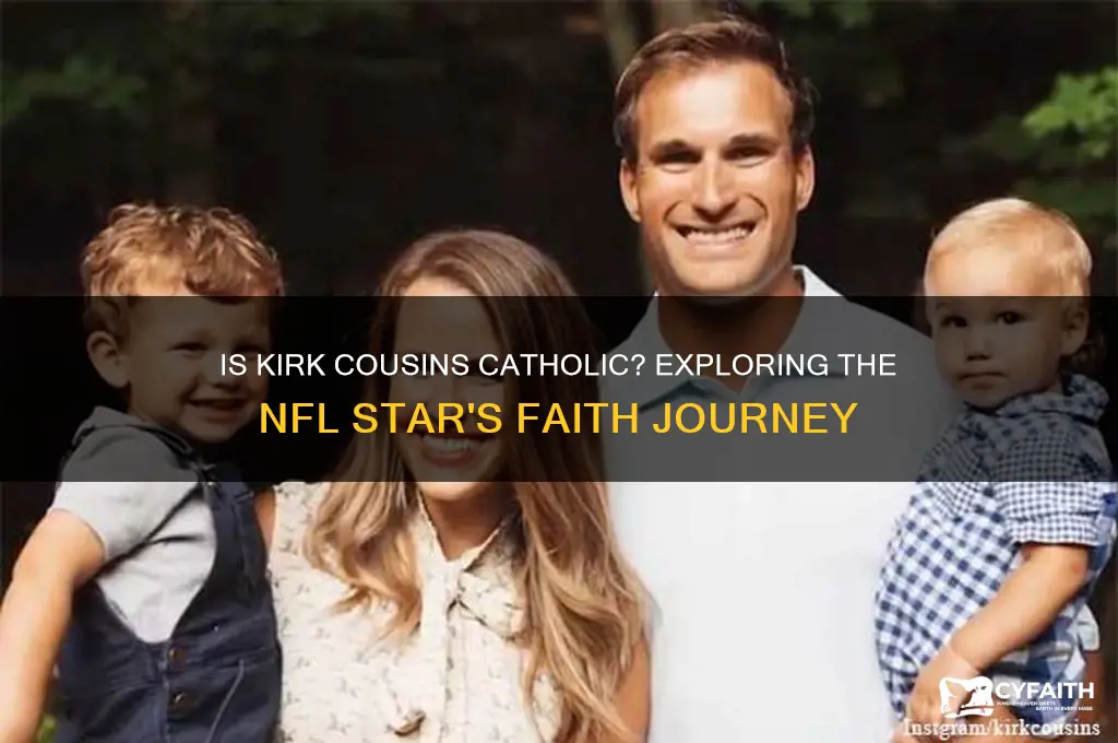 is kirk cousins catholic
