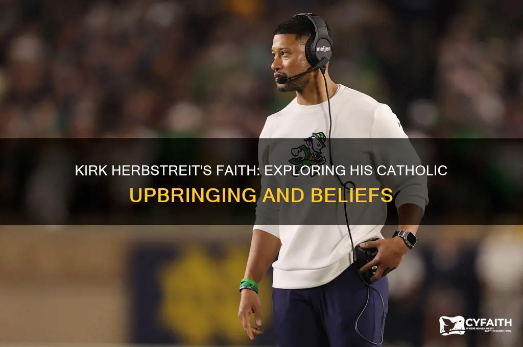 is kirk herbstreit catholic