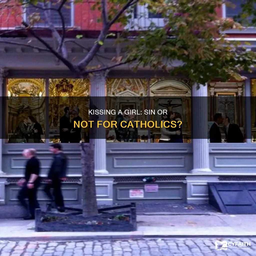 is kissing a girl a sin catholic