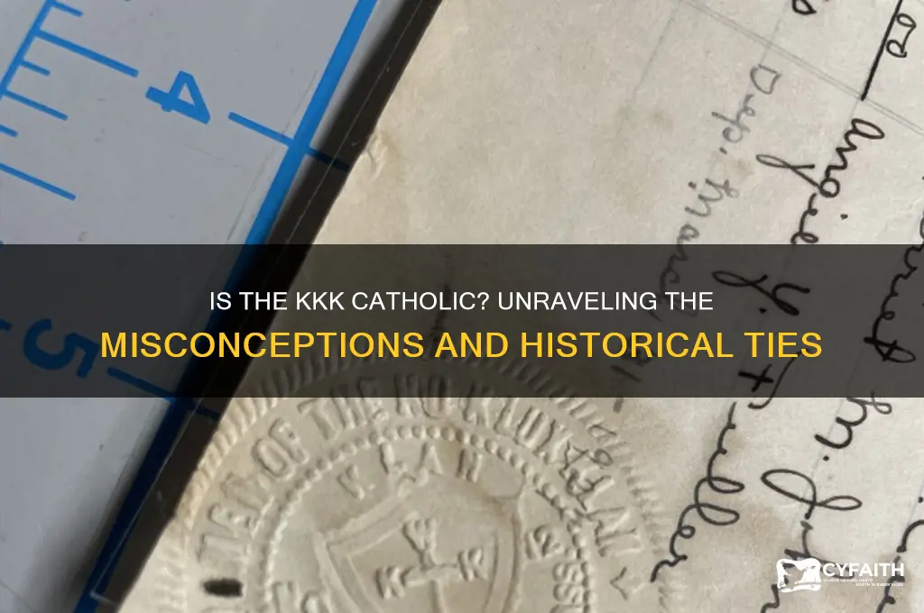 is kkk catholic
