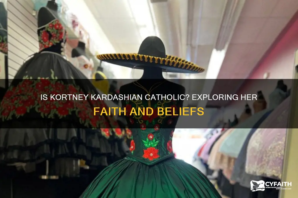 is kortney kardashian catholic