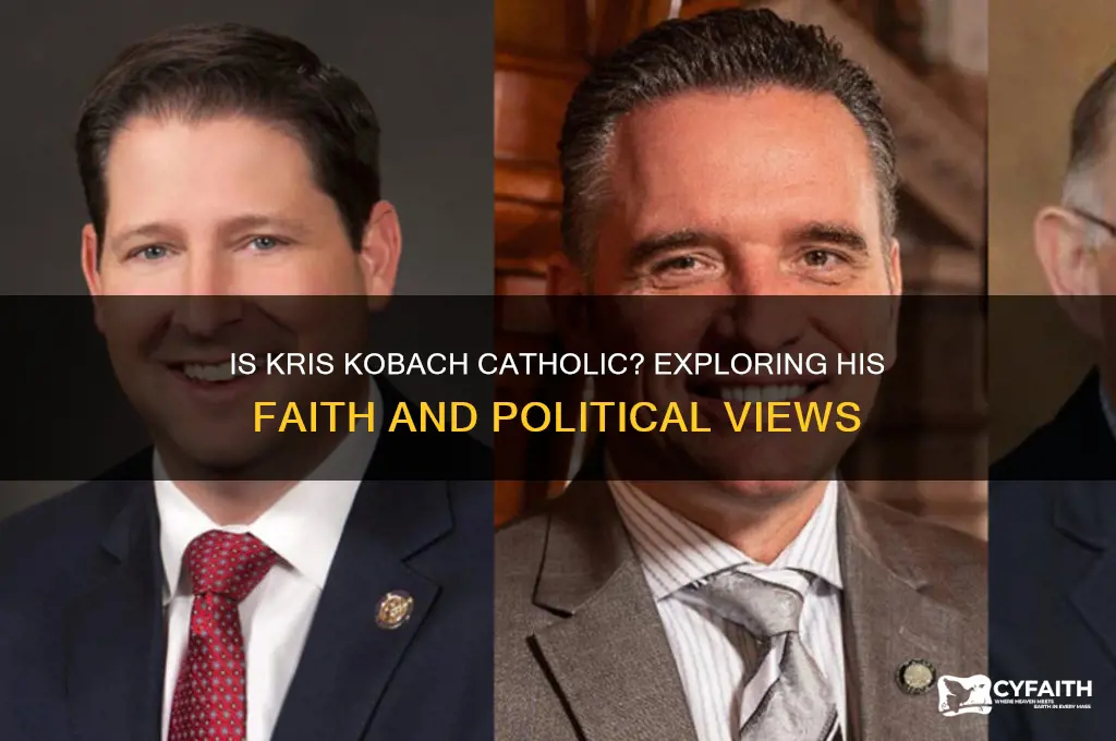 is kris kobach catholic