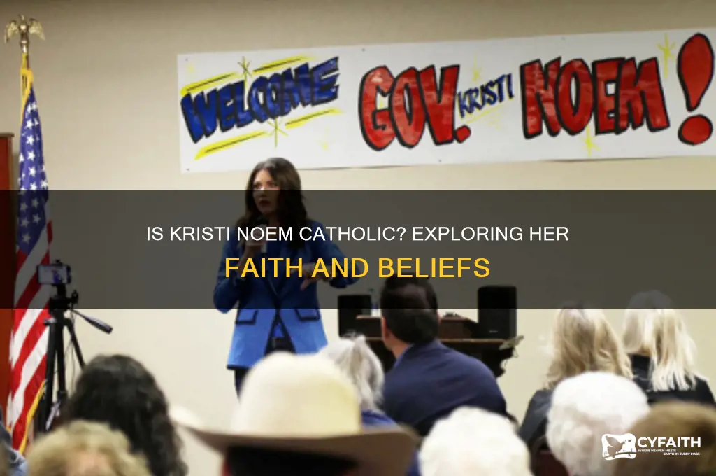 is kristi noem catholic