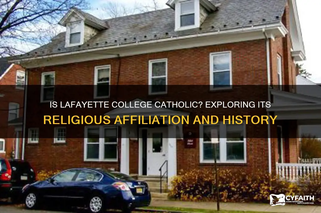 is lafayette college catholic