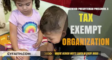 Is Lakewood Presbyterian Preschool Tax Exempt? Exploring Its Nonprofit Status