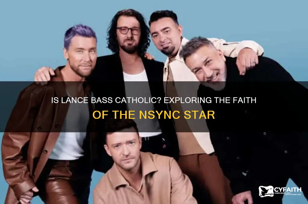 is lance bass catholic