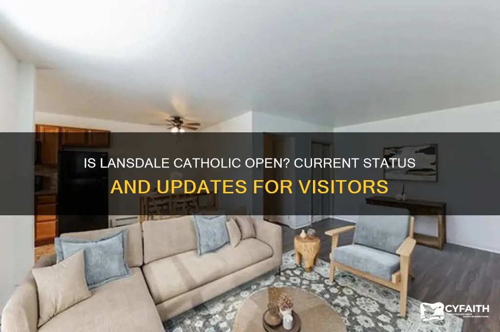 is lansdale catholic open