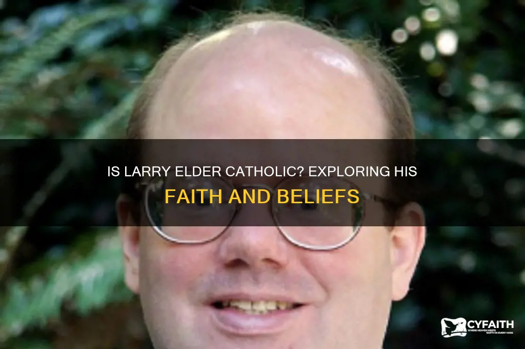 is larry elder catholic