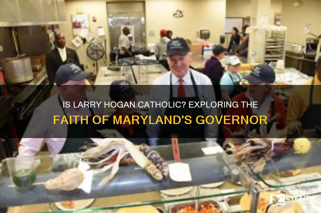 is larry hogan catholic