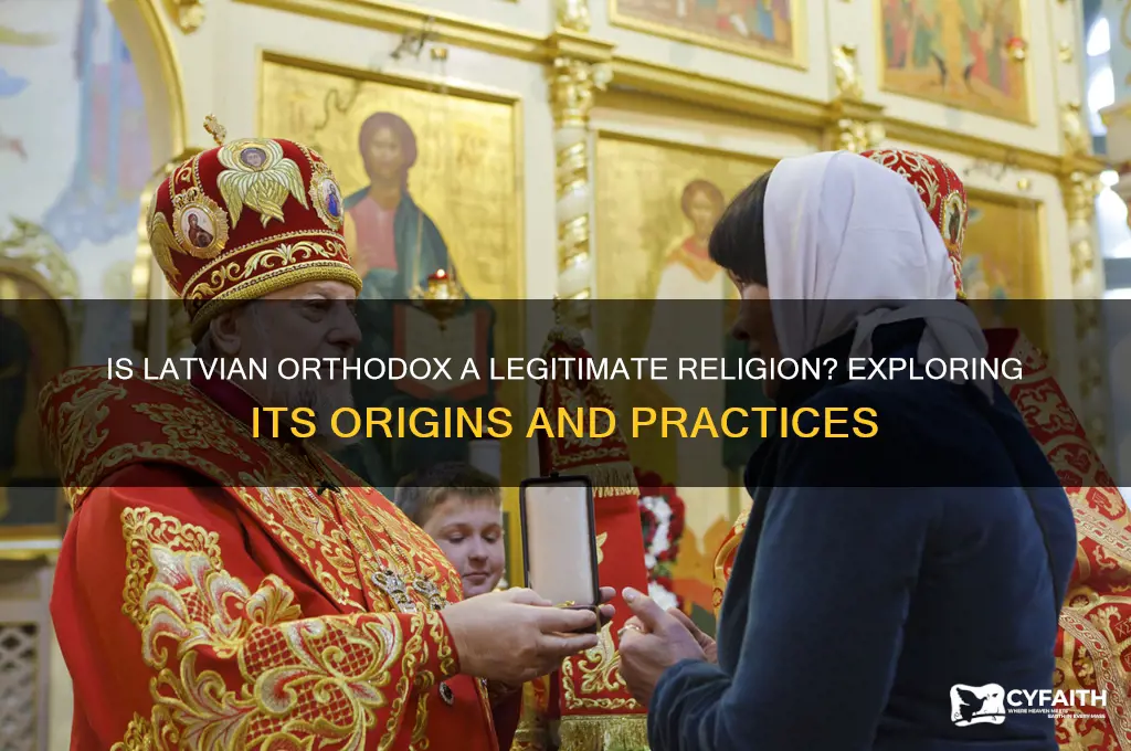 is latvian orthodox a real religion