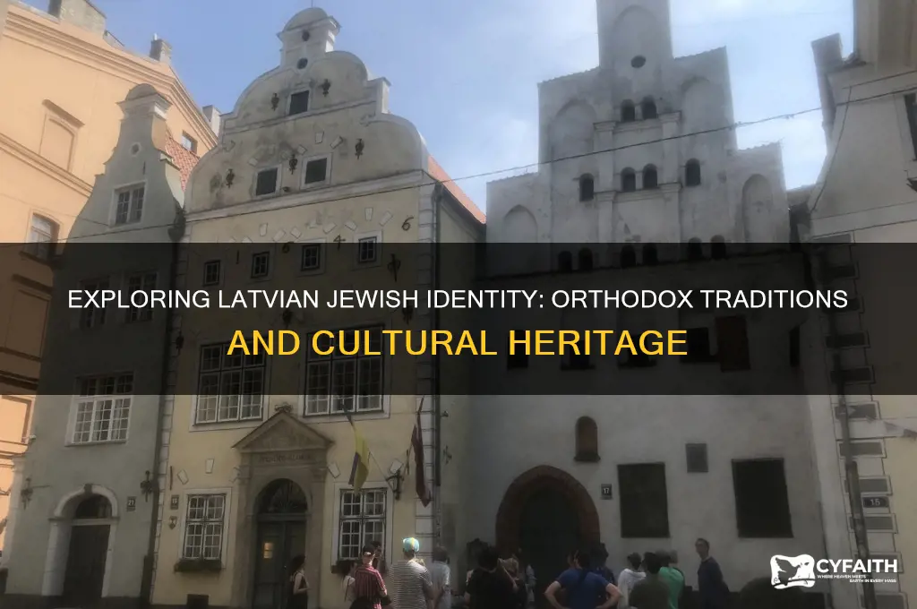 is latvian orthodox jewish