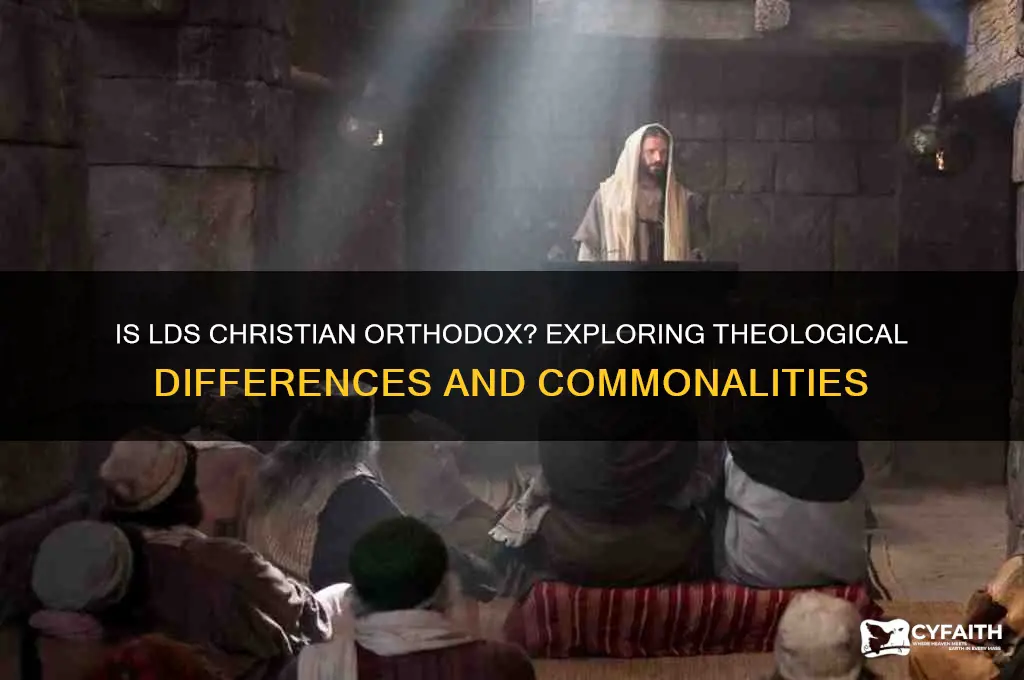 is lds considered christian orthodox