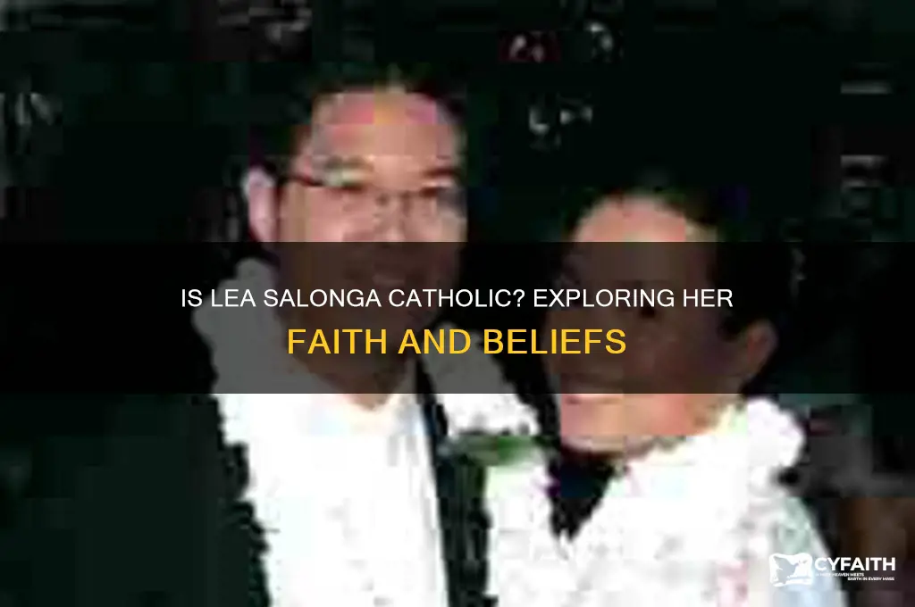 is lea salonga catholic