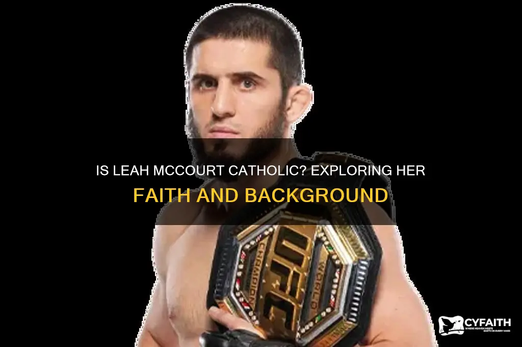 is leah mccourt catholic