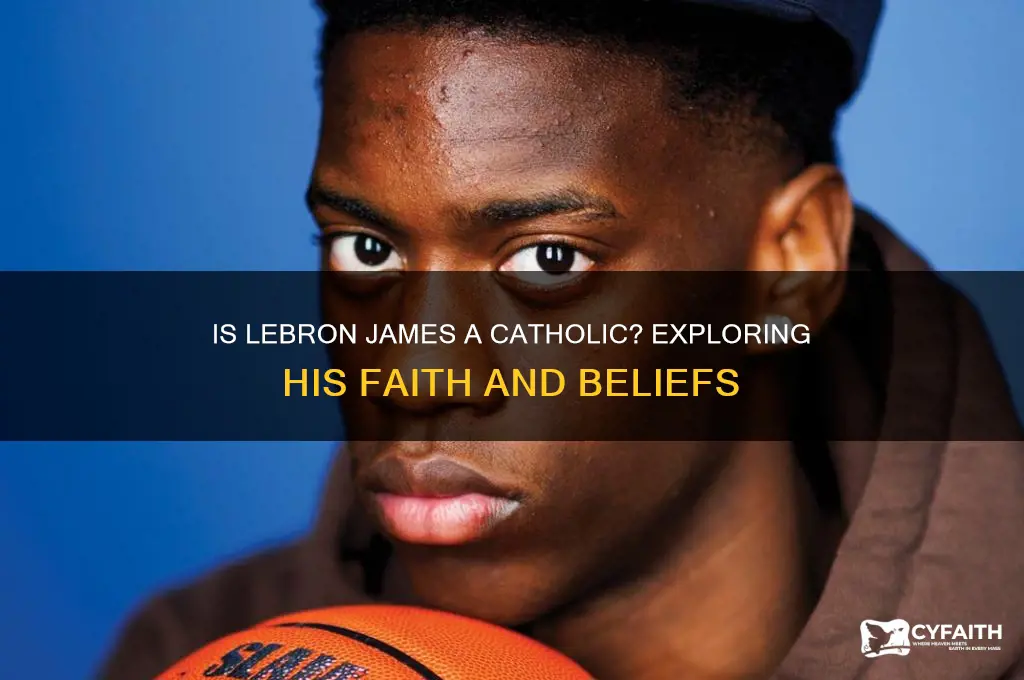 is lebron a catholic