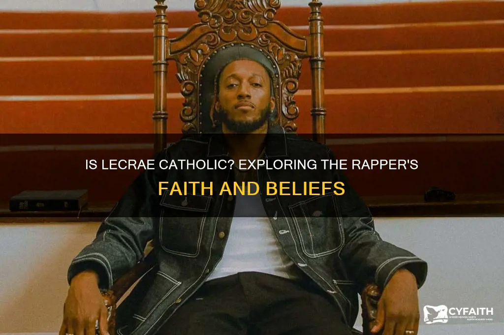 is lecrae catholic