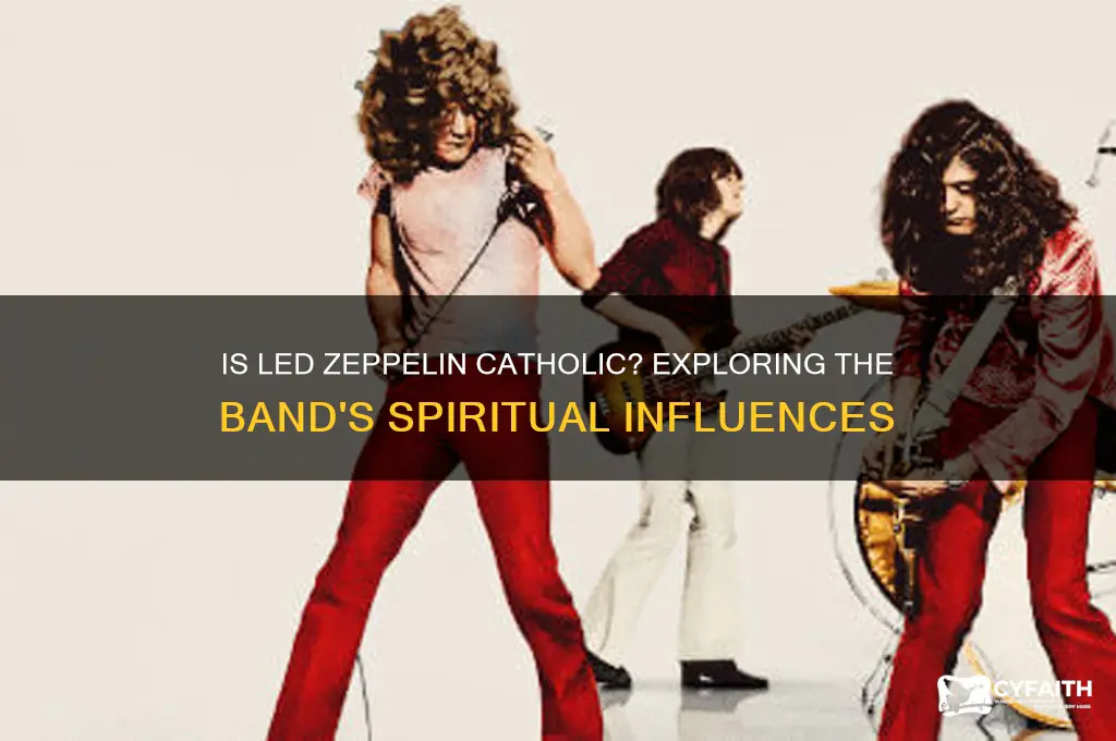 is led zeppelin catholic