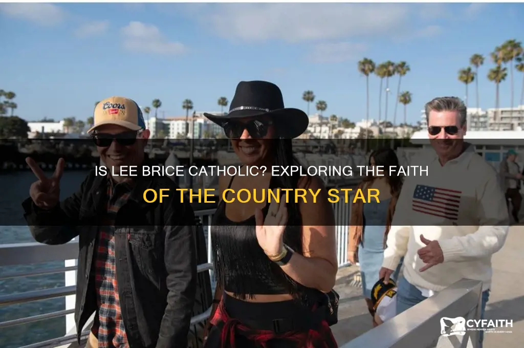 is lee brice catholic