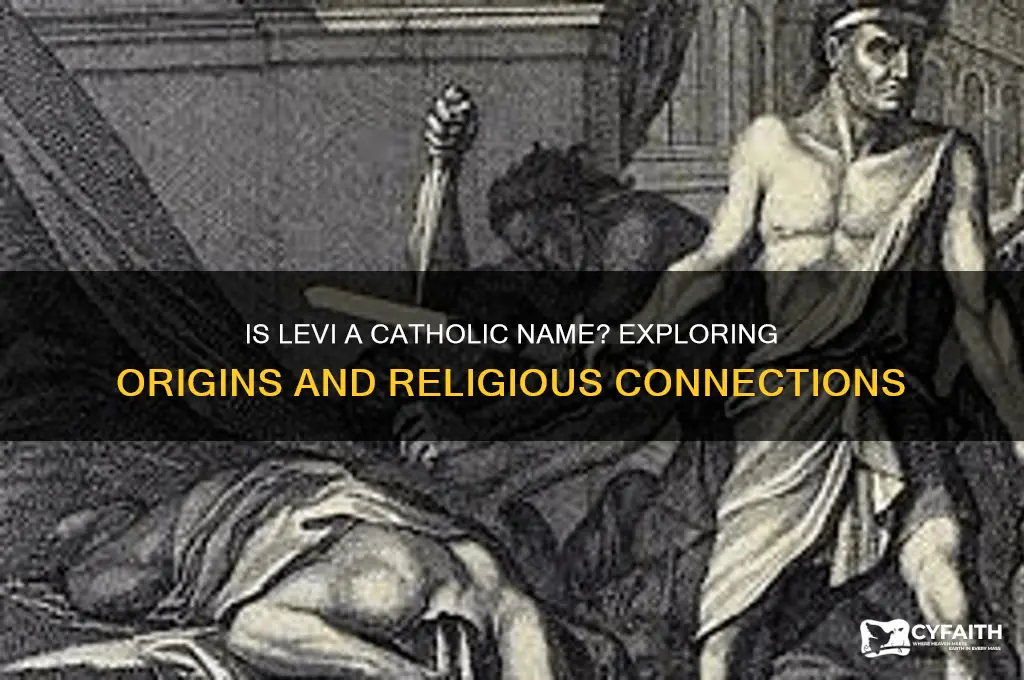 is levi a catholic name