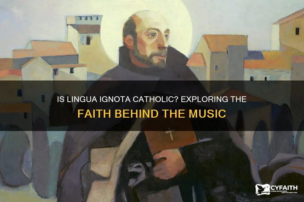 is lingua ignota catholic