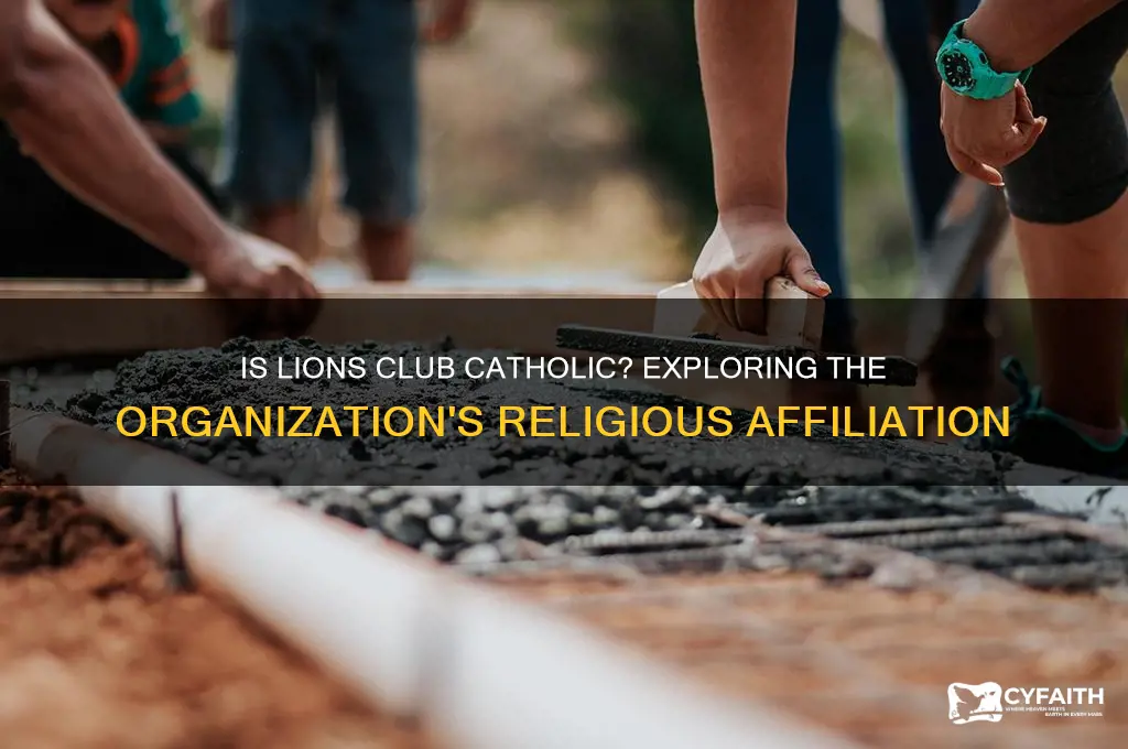 is lions club catholic