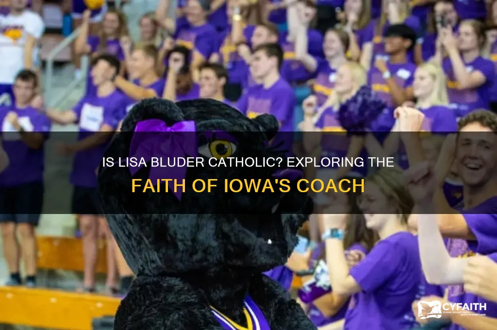 is lisa bluder catholic
