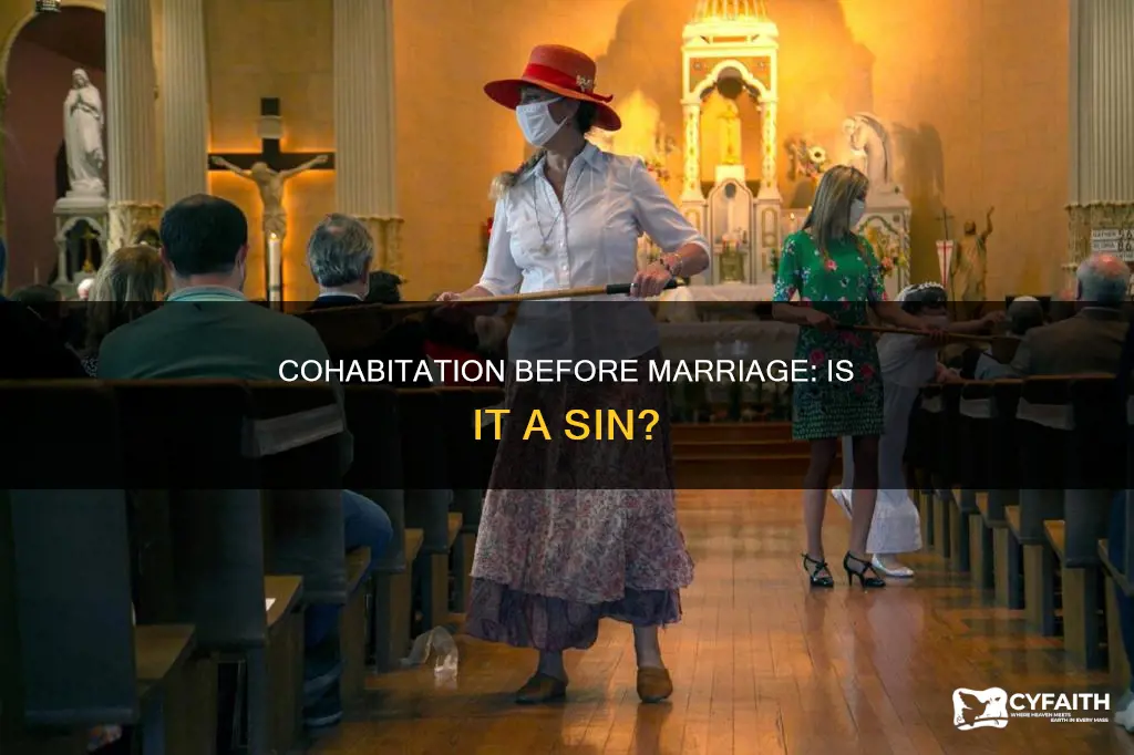 is living together before marriage a sin catholic