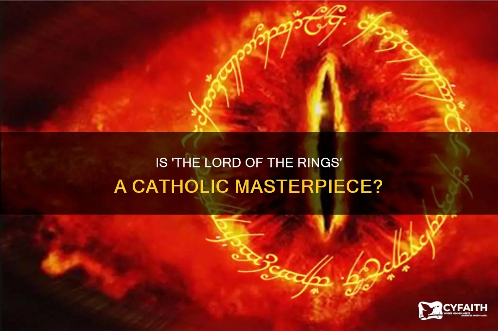 is lotr a catholic boom
