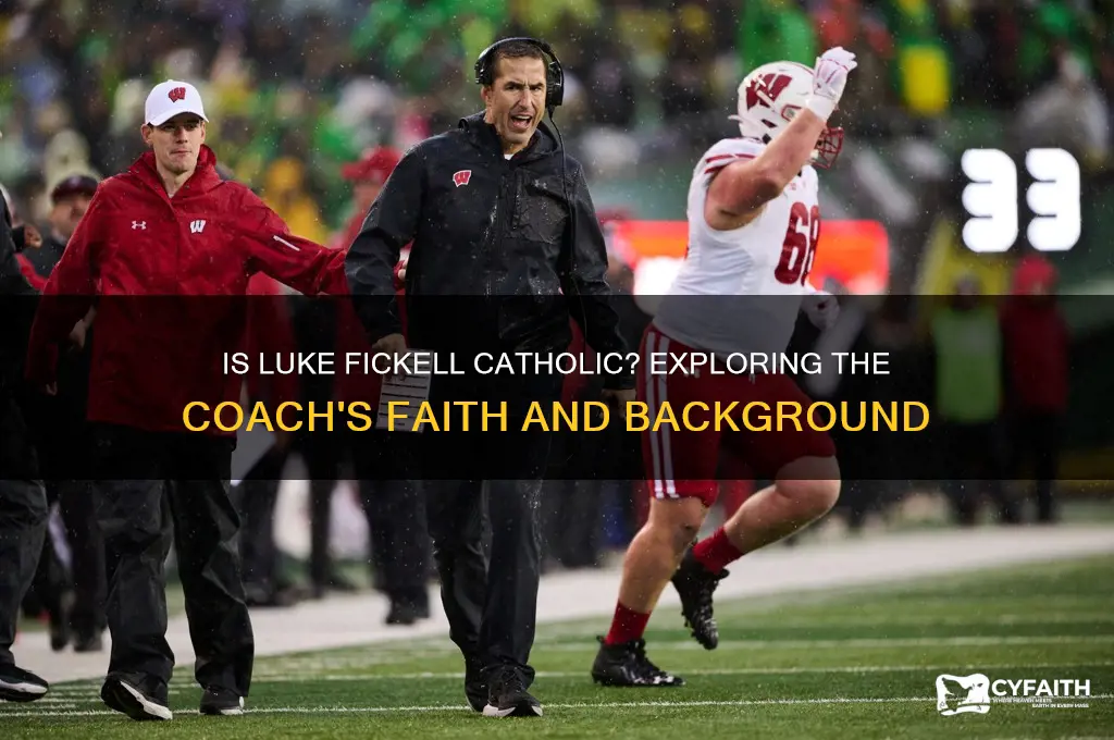 is luke fickell catholic