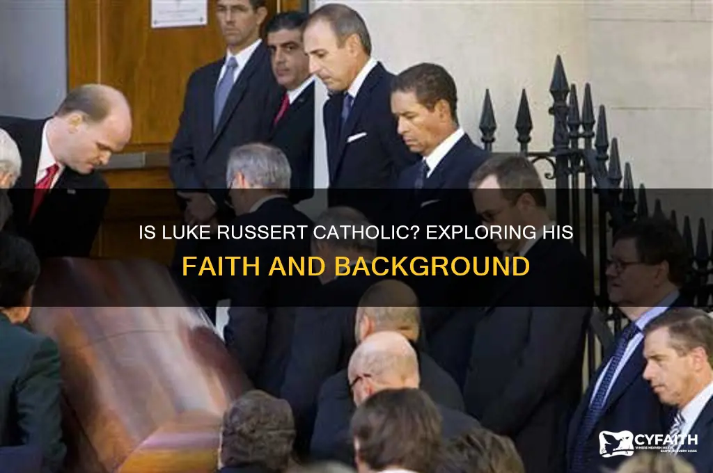 is luke russert catholic