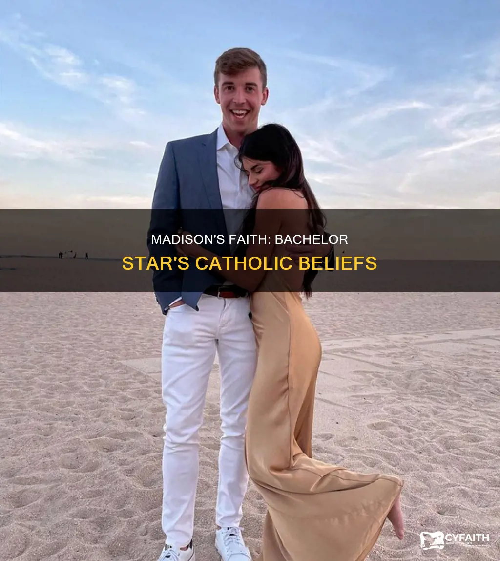 is madison from the bachelor catholic