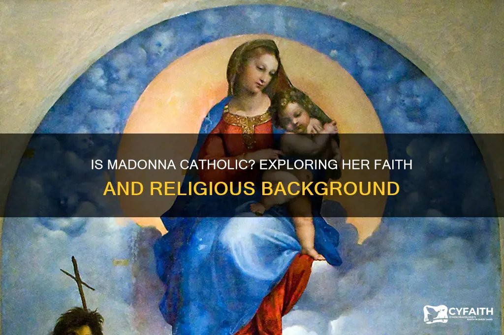 is madonna catholic