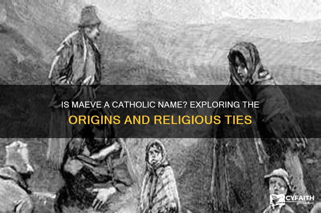is maeve a catholic name