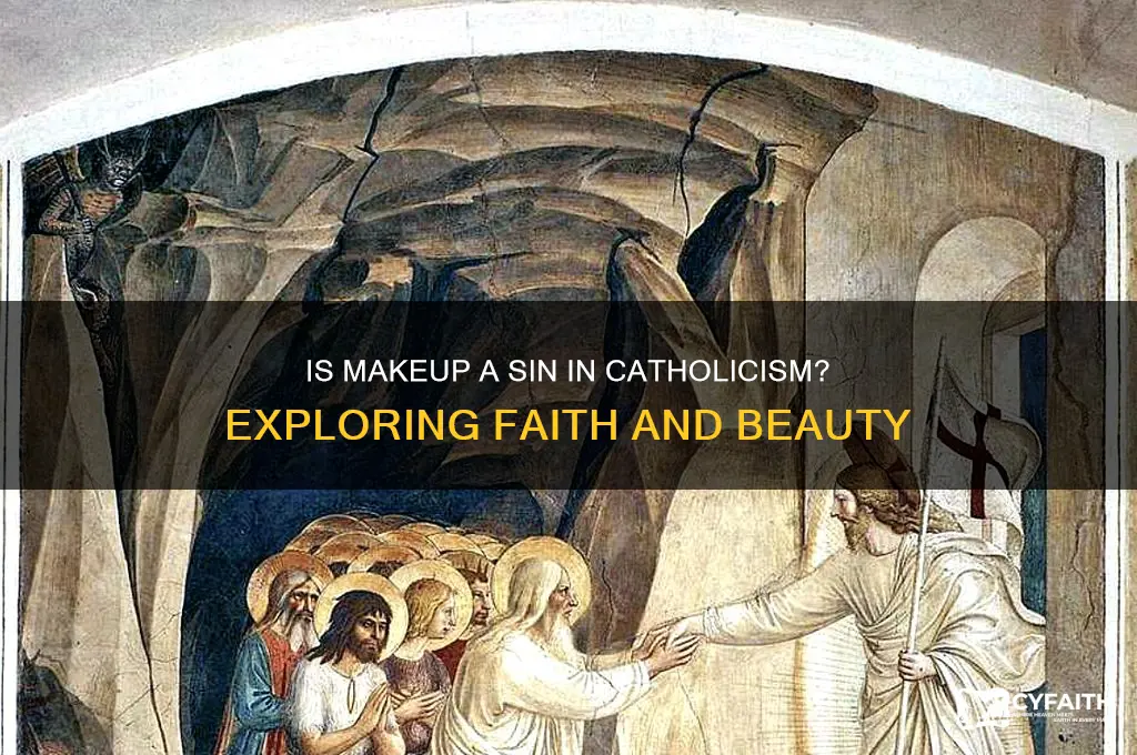 is makeup a sin catholic