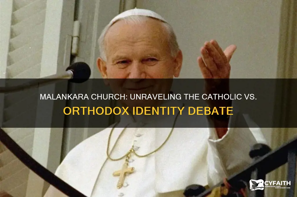 is malankara catholic or orthodox