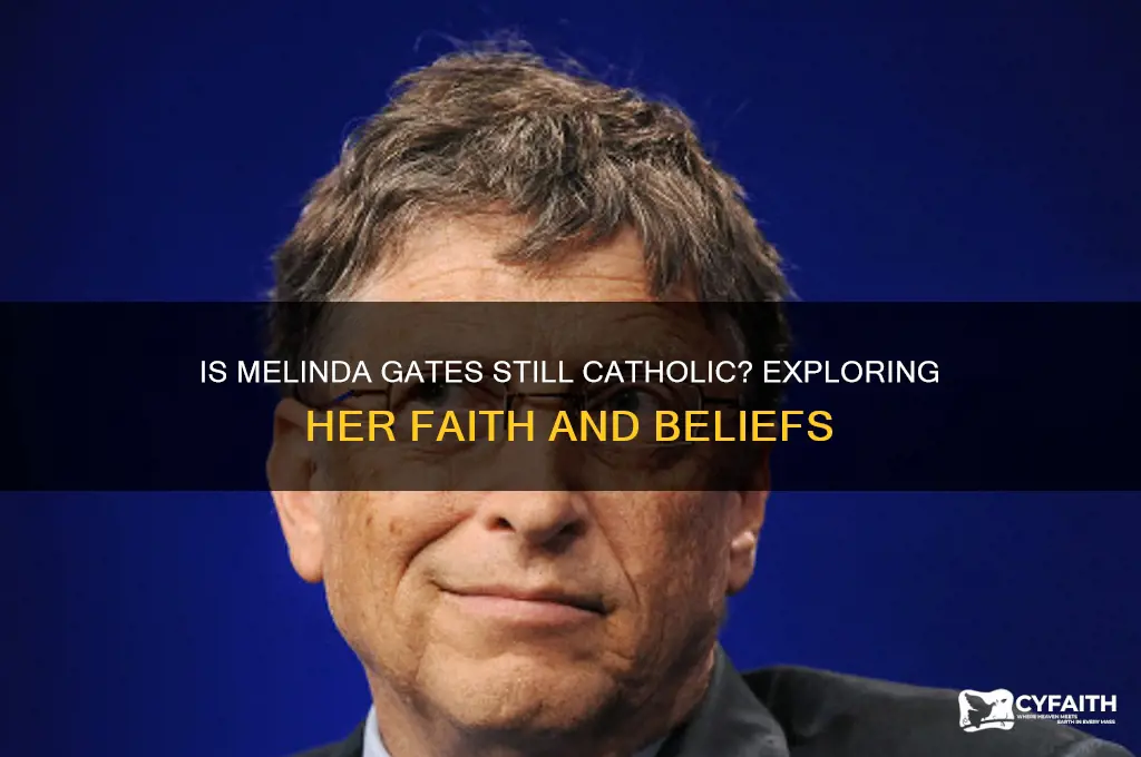 is malinda gates still catholic