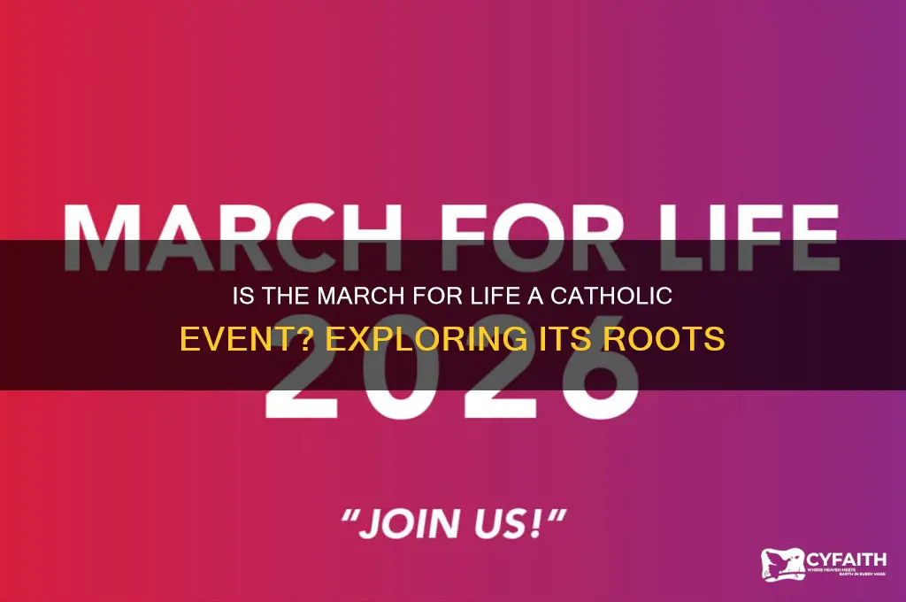 is march for life catholic