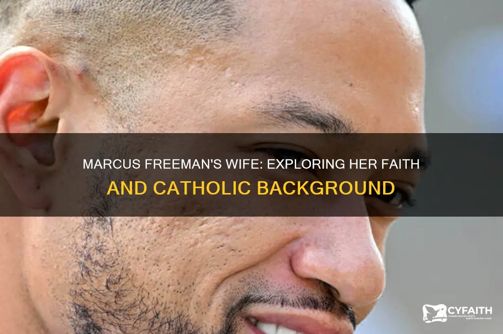 is marcus freemans wife catholic