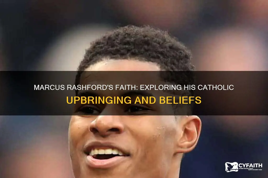 is marcus rashford a catholic