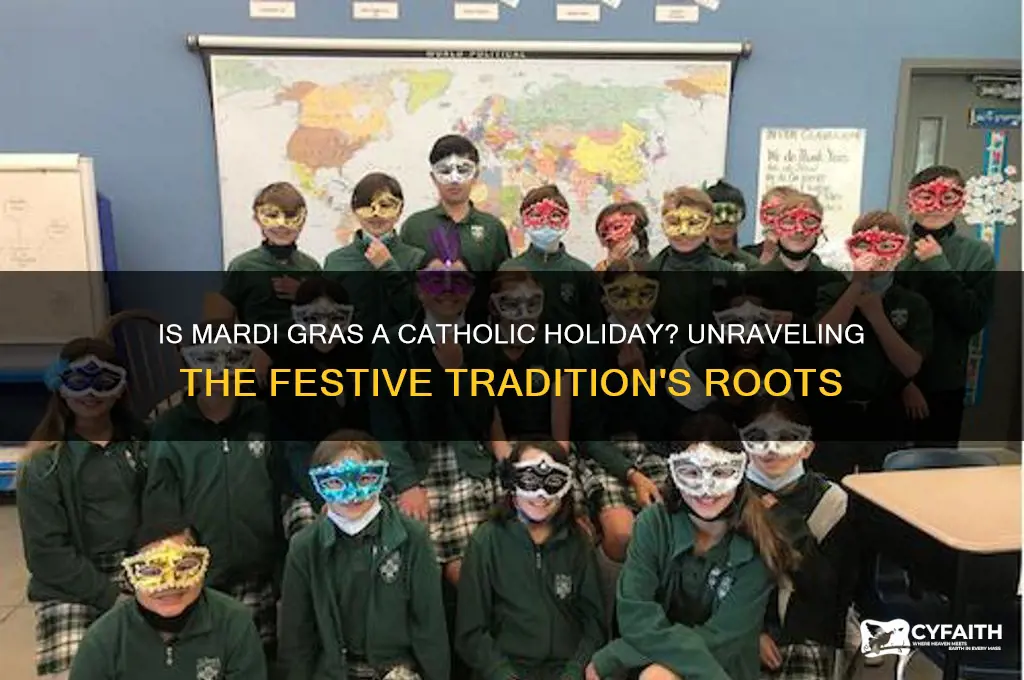 is mardi gras catholic holiday