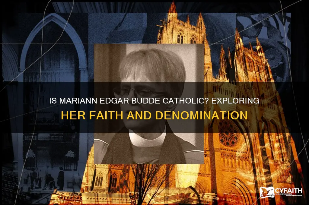 is mariann edgar budde catholic