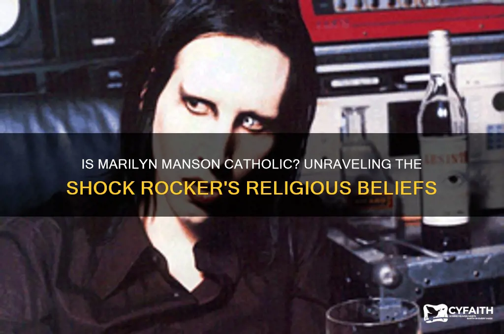 is marilyn manson catholic