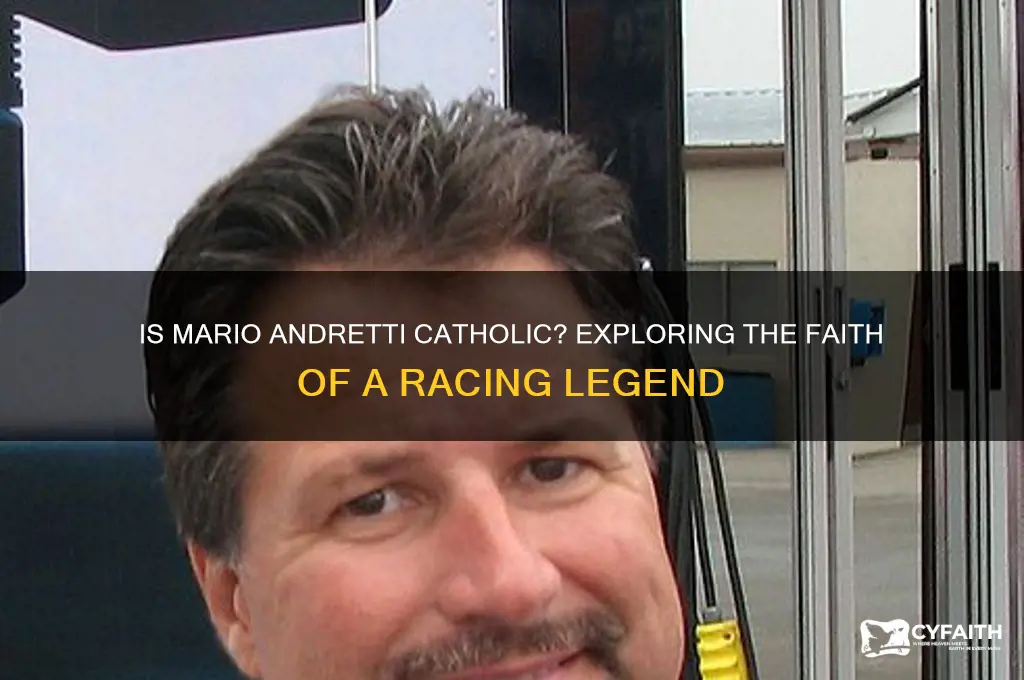 is mario andretti catholic