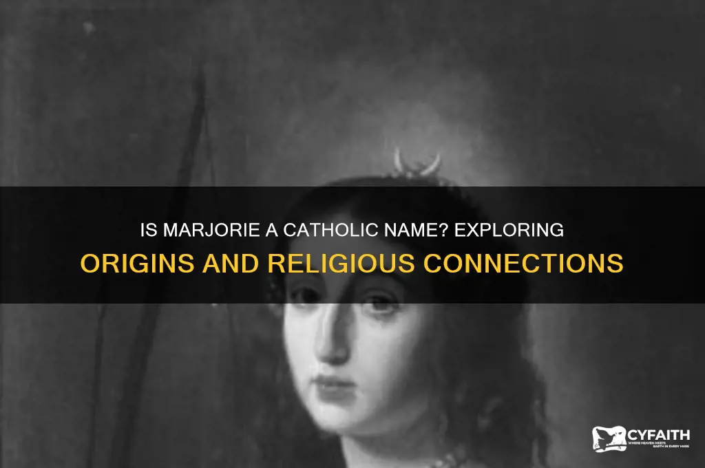 is marjorie a catholic name
