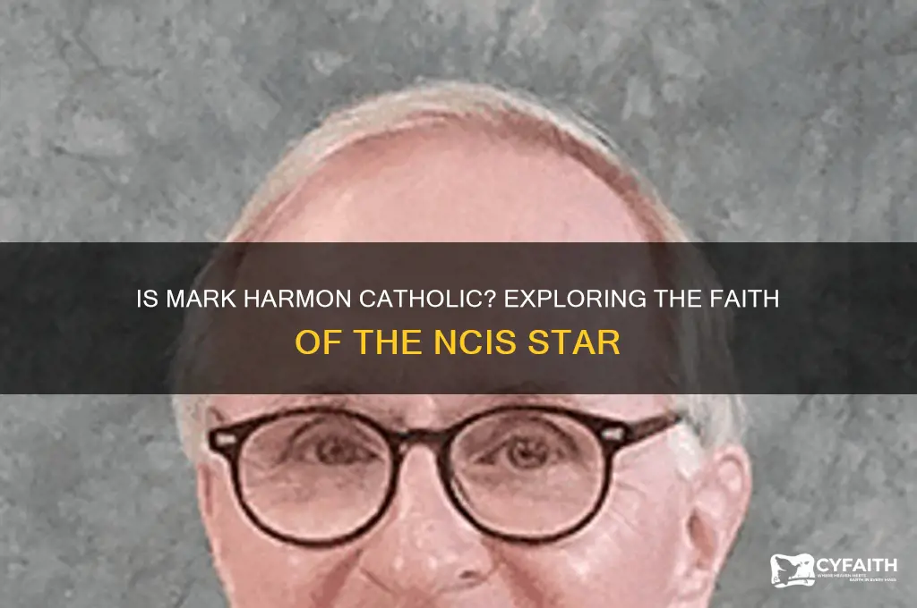 is mark harmon catholic