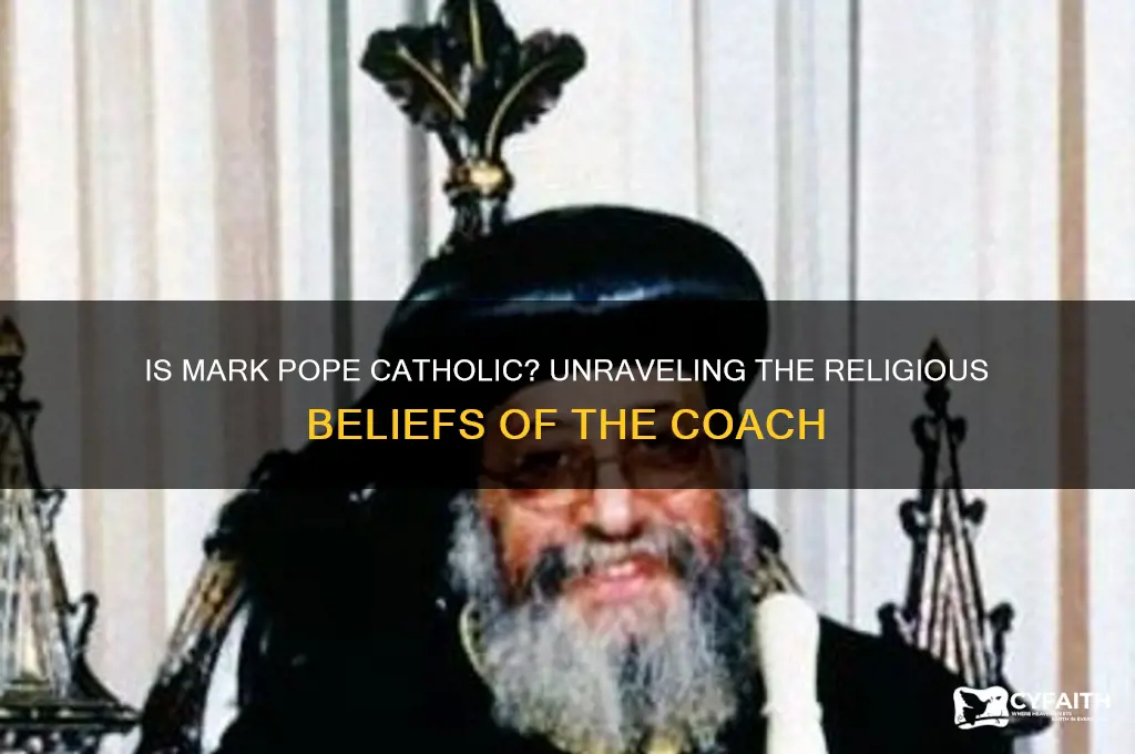 is mark pope catholic